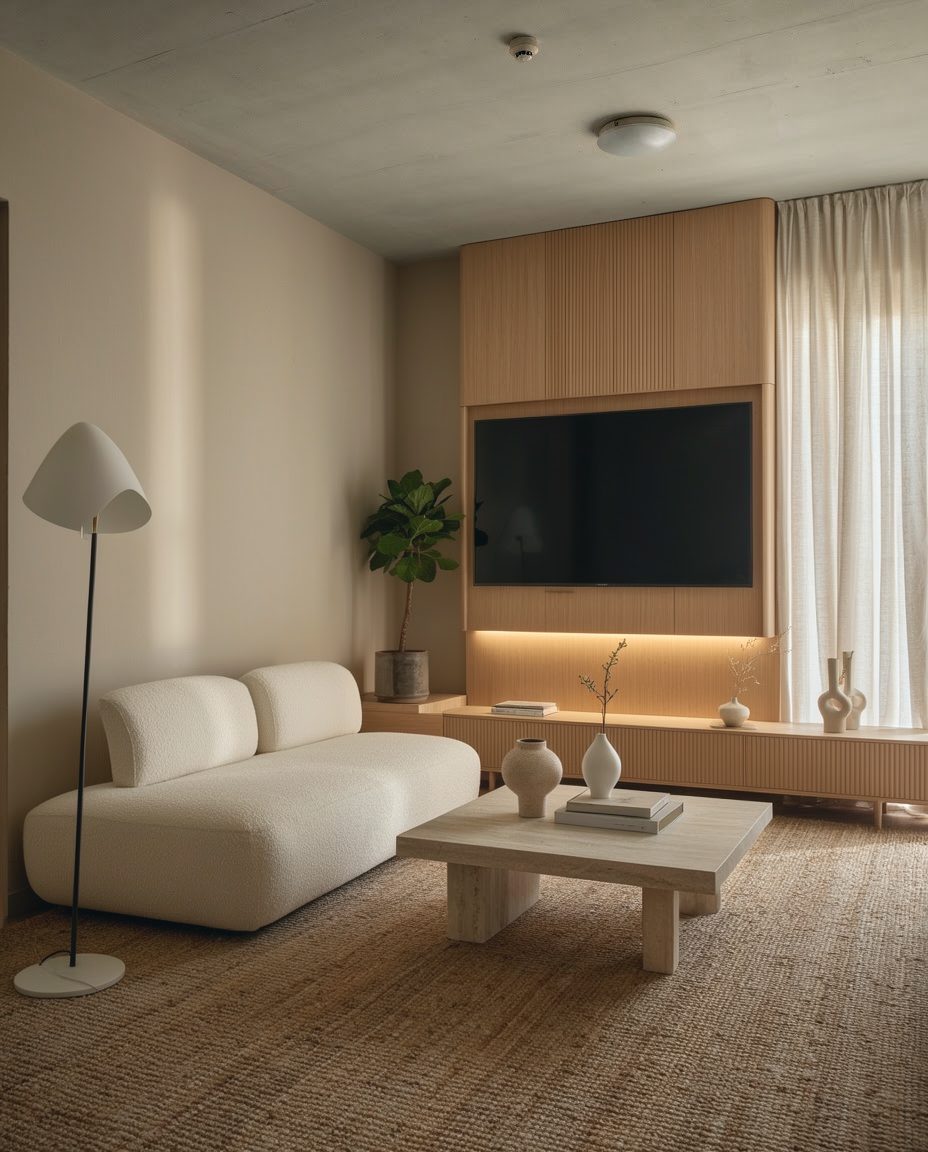 Living room redesign concept